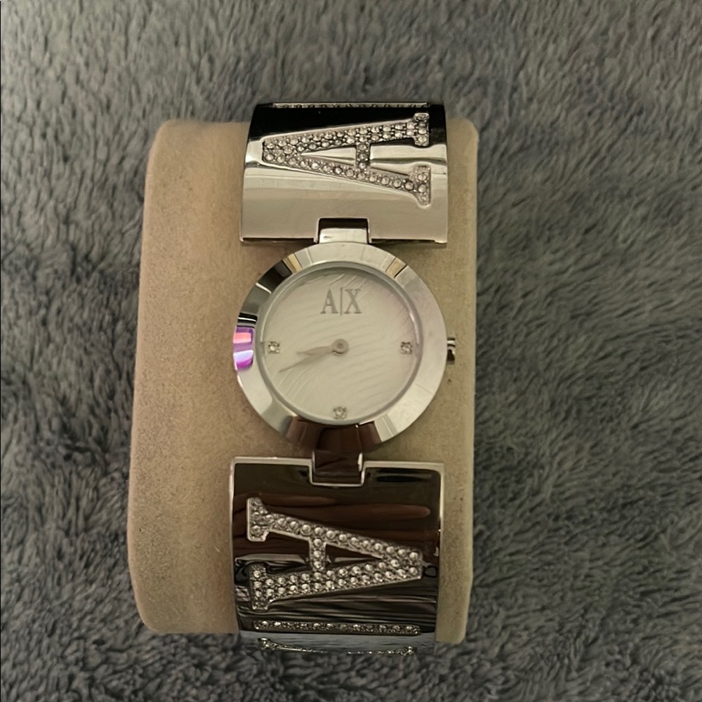 Armani Exchange Silver Watch
